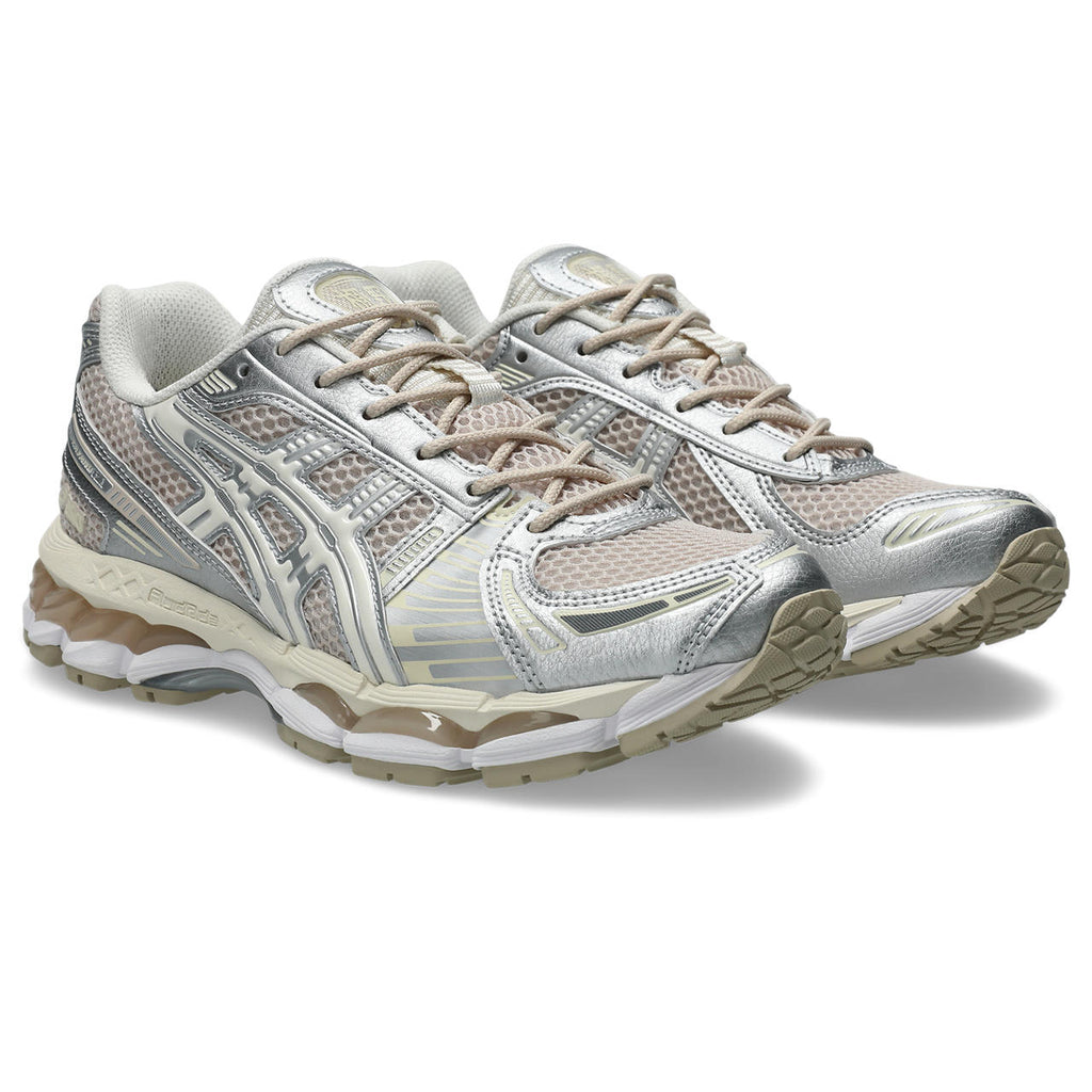 Asics  shoes  neutral running shoes mens  sneakers Gel-Nimbus 9 Silver / Beige / Off-White