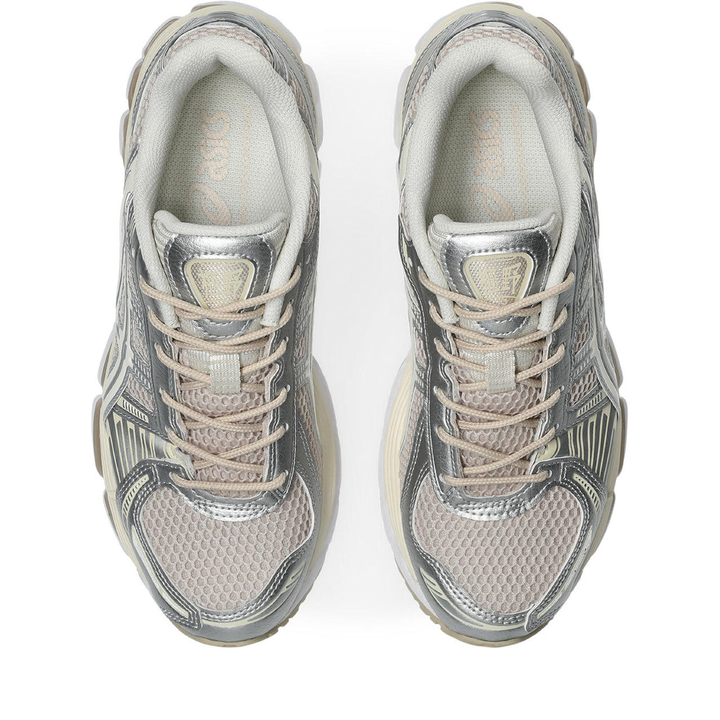 Asics  shoes  neutral running shoes mens  sneakers Gel-Nimbus 9 Silver / Beige / Off-White