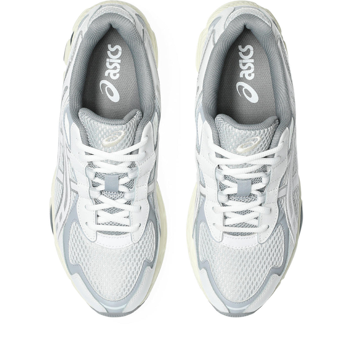 Asics womens shoes  neutral running shoes mens  sneakers Gel-NYC – White/Light Grey Sneaker