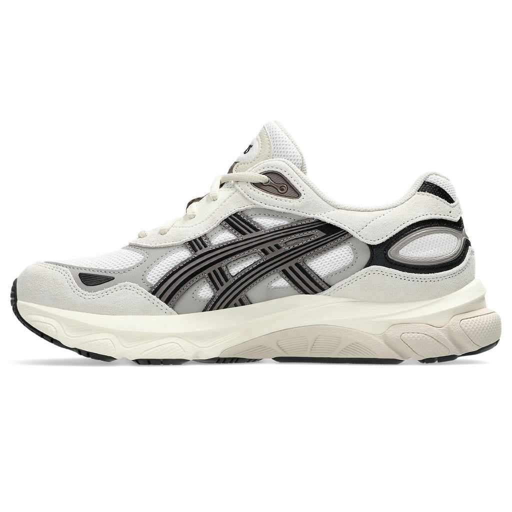 Asics womens shoes  neutral running shoes mens  sneakers Gel-Kayano 14 – Off-White/Dark Brown/Black Sneaker