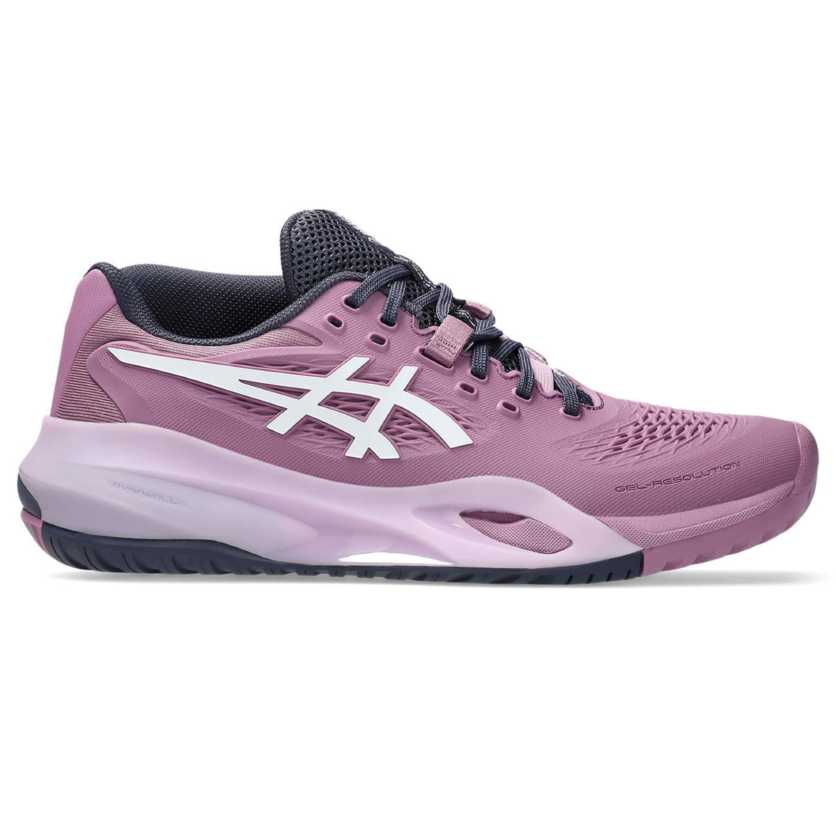 Asics womens shoes  neutral running shoes mens  sneakers Gel-Resolution – Dusty Rose/White Tennis Sneaker