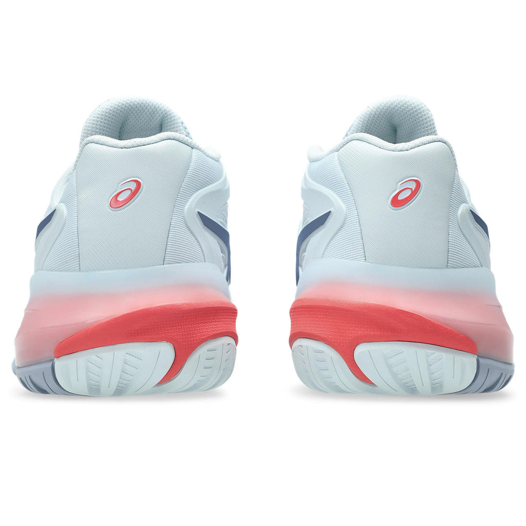 Asics womens shoes  neutral running shoes mens  sneakers Gel-Resolution – Light Sky Blue/Navy/Red Tennis Sneaker