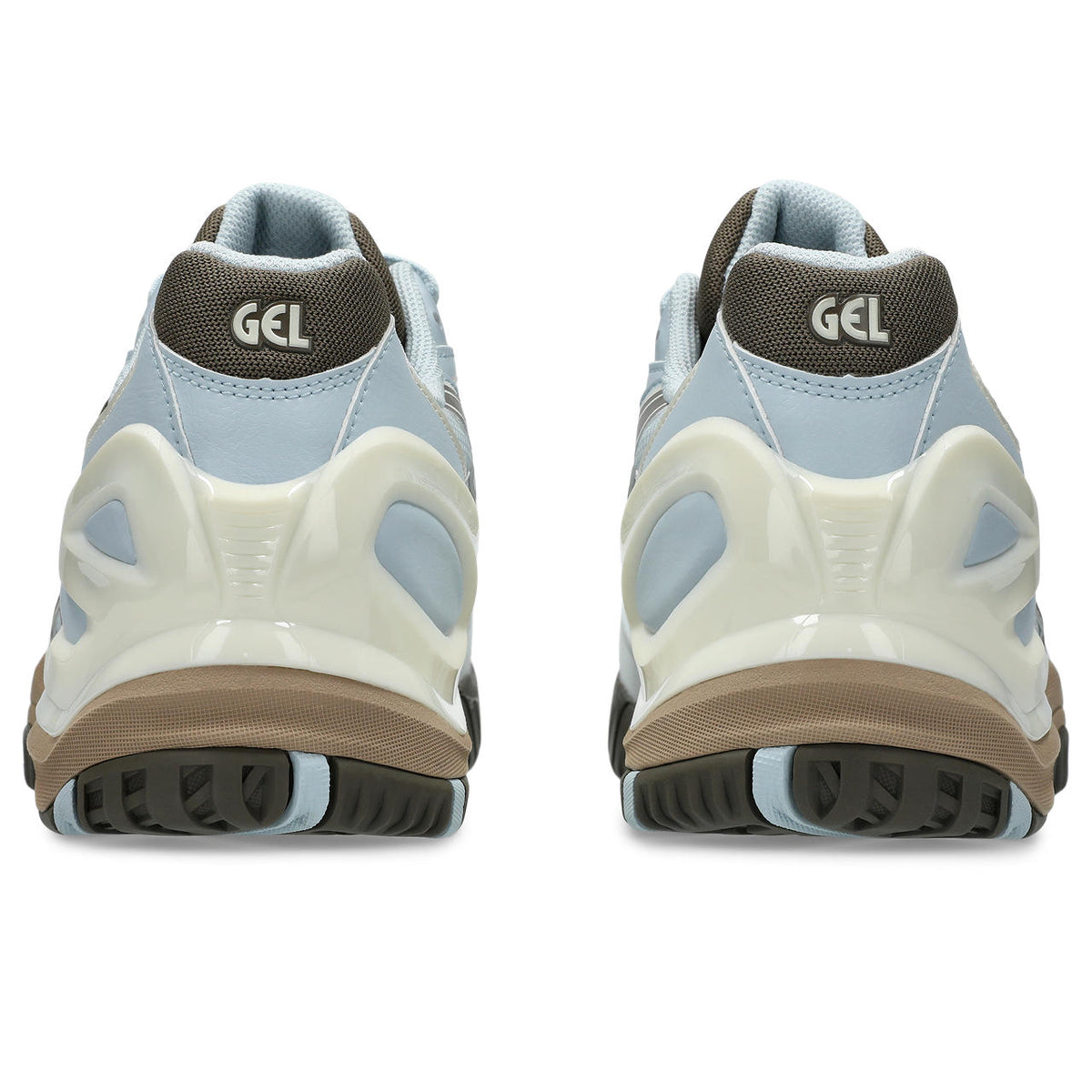 Asics womens shoes  neutral running shoes mens  sneakers Gel-Resolution – Light Sky Blue/Brown/Cream Tennis Sneaker