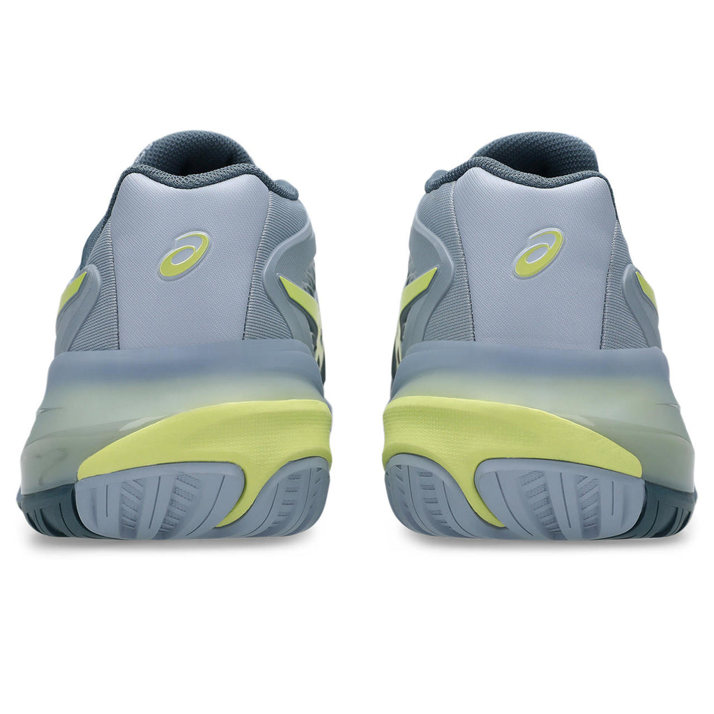 Asics womens shoes  neutral running shoes mens  sneakers Gel-Resolution – Light Grey/Lime Yellow Tennis Sneaker
