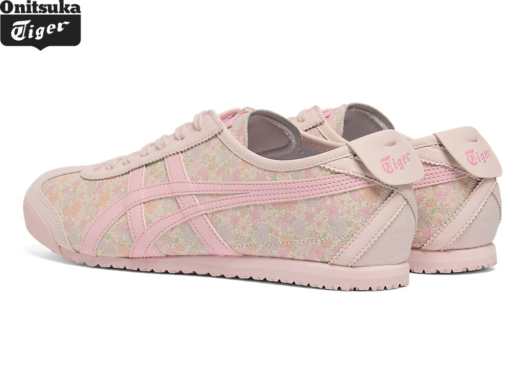 Onitsuka Tiger Mexico 66 Sneakers – Cream Pink Floral