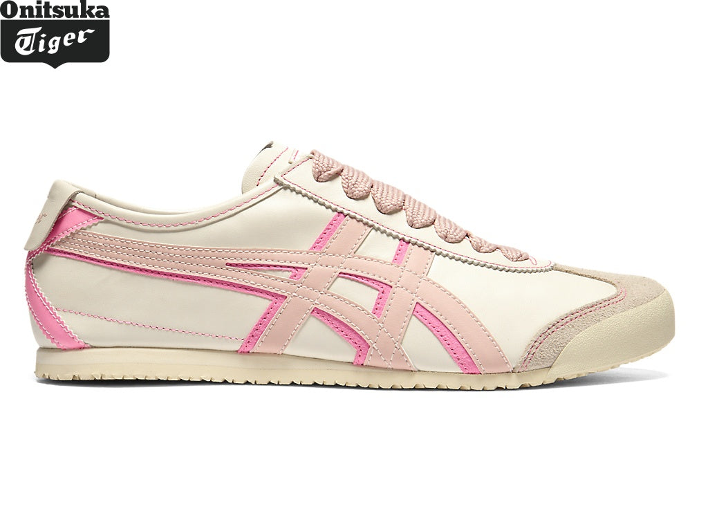 Onitsuka Tiger Mexico 66 "Cream/Cozy Pink"Classic shoe models Onitsuka Tiger Women's Shoe Sale / Men's Shoe Sale