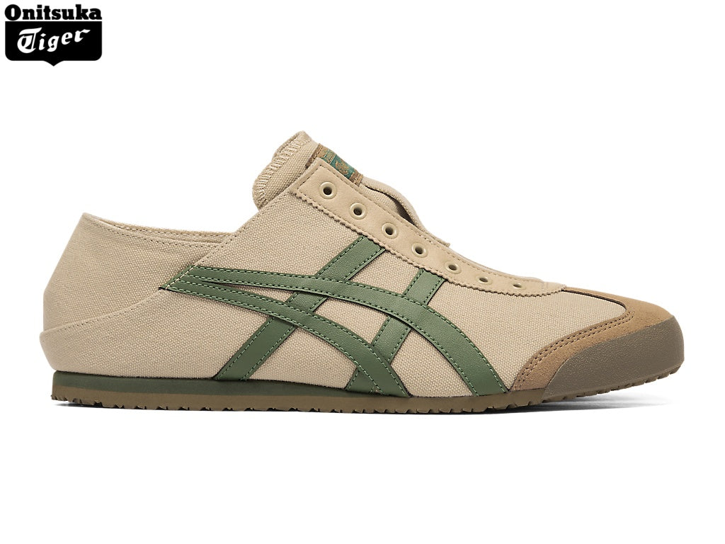 Onitsuka Tiger Mexico 66 Paraty Slip On Canvas Sneakers - Women's Shoe Sale / Men's Shoe Sale