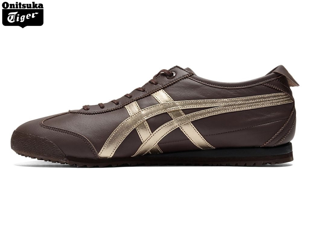 Onitsuka Tiger Mexico 66 SD Sneakers – Licorice Brown/Champagne - Women's Shoe Sale / Men's Shoe Sale