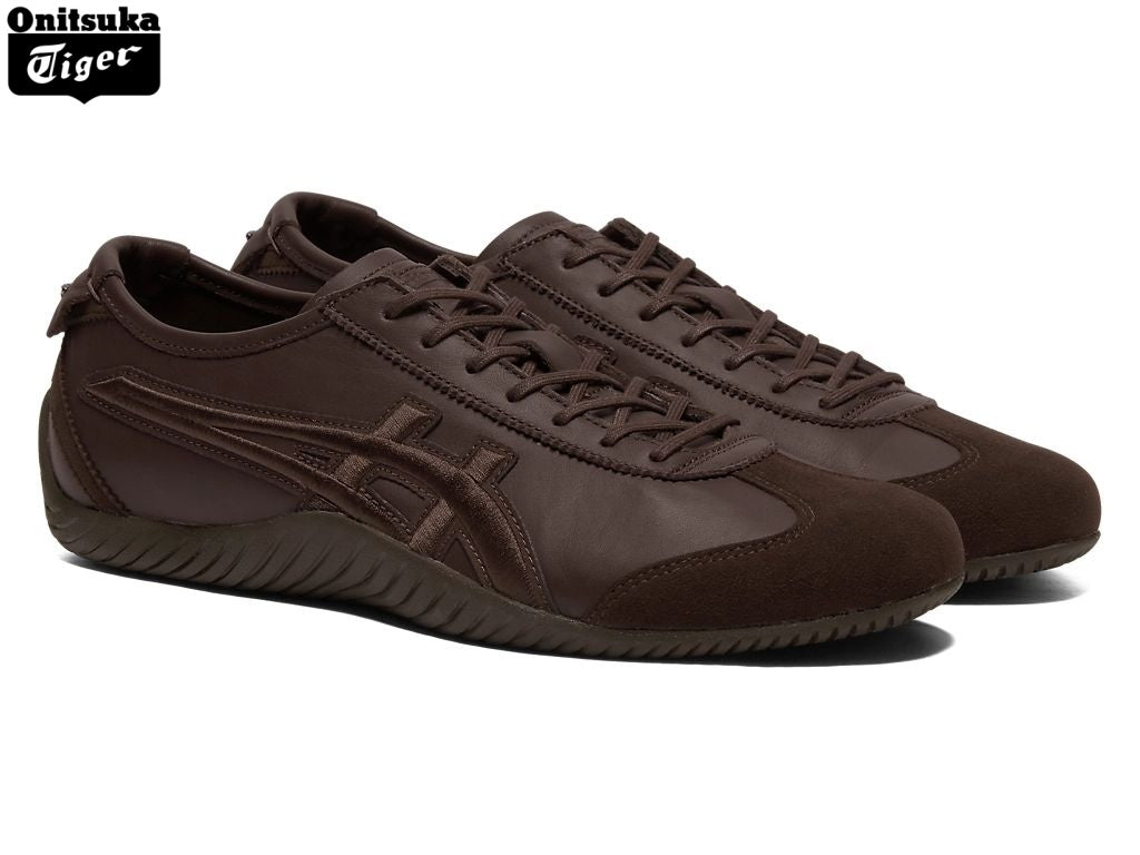 Onitsuka Tiger Mexico 66 DRIVING Dark Brown Sneakers - Women's Shoe Sale / Men's Shoe Sale