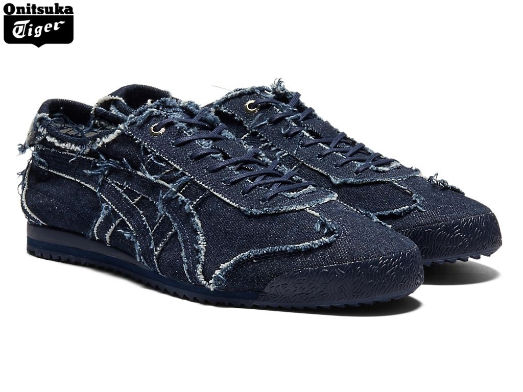 Onitsuka Tiger Mexico 66 SD Indigo Denim Sneakers - Women's Shoe Sale / Men's Shoe Sale