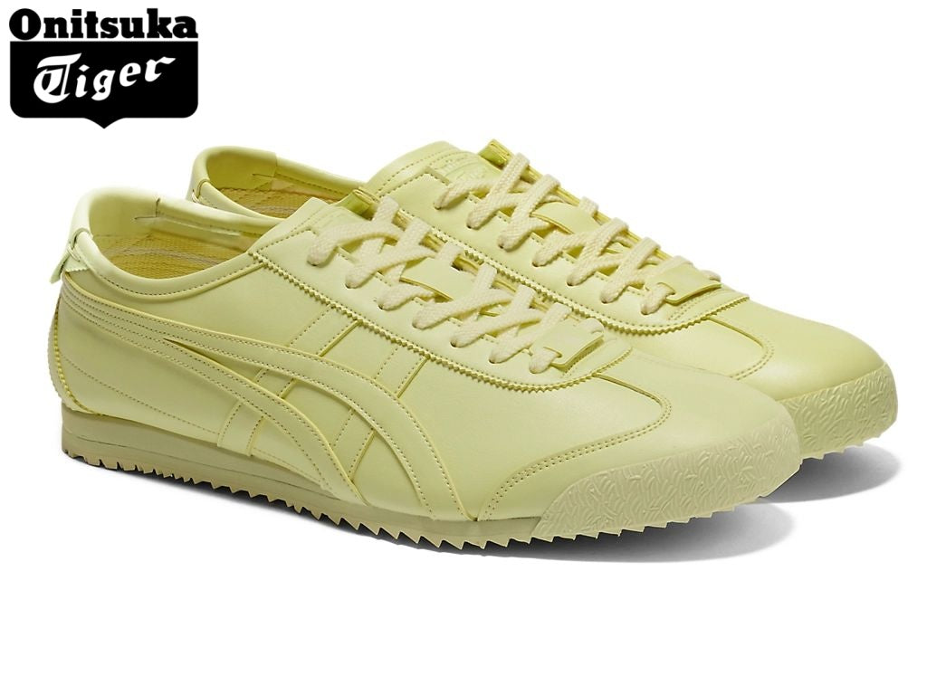Onitsuka Tiger Mexico 66 Pale Lime Leather - Women's Shoe Sale / Men's Shoe Sale