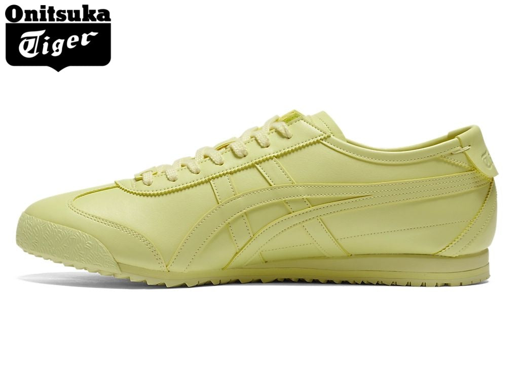 Onitsuka Tiger Mexico 66 Pale Lime Leather - Women's Shoe Sale / Men's Shoe Sale