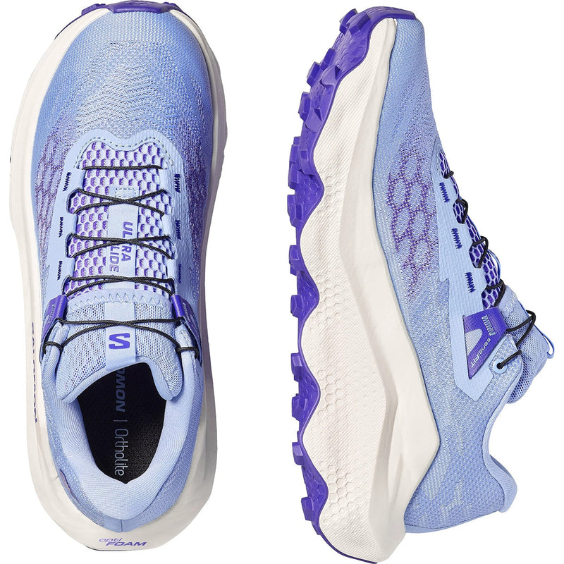 Salomon Ultra Glide 4 Trail Running Sneakers "Light Blue Purple"- outdoor hiking shoes/Women's Shoe Sale / Men's Shoe Sale