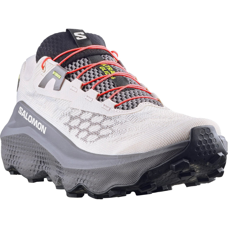 Salomon Ultra Glide 4 Trail Running Sneakers "White Grey Orange"- outdoor hiking shoes/Women's Shoe Sale / Men's Shoe Sale
