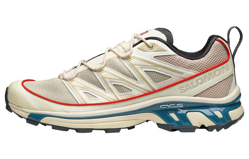 Salomon XT-6 Men Women Outdoor Trail Hiking Shoes "Cream Red Teal"