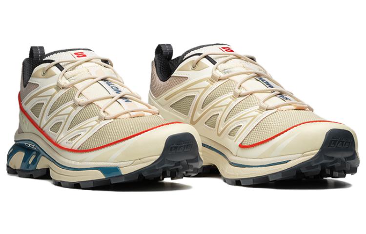 Salomon XT-6 Men Women Outdoor Trail Hiking Shoes "Cream Red Teal"