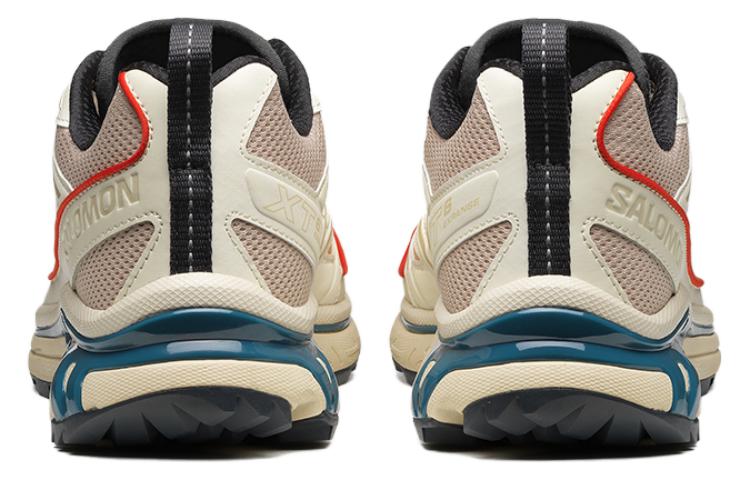 Salomon XT-6 Men Women Outdoor Trail Hiking Shoes "Cream Red Teal"