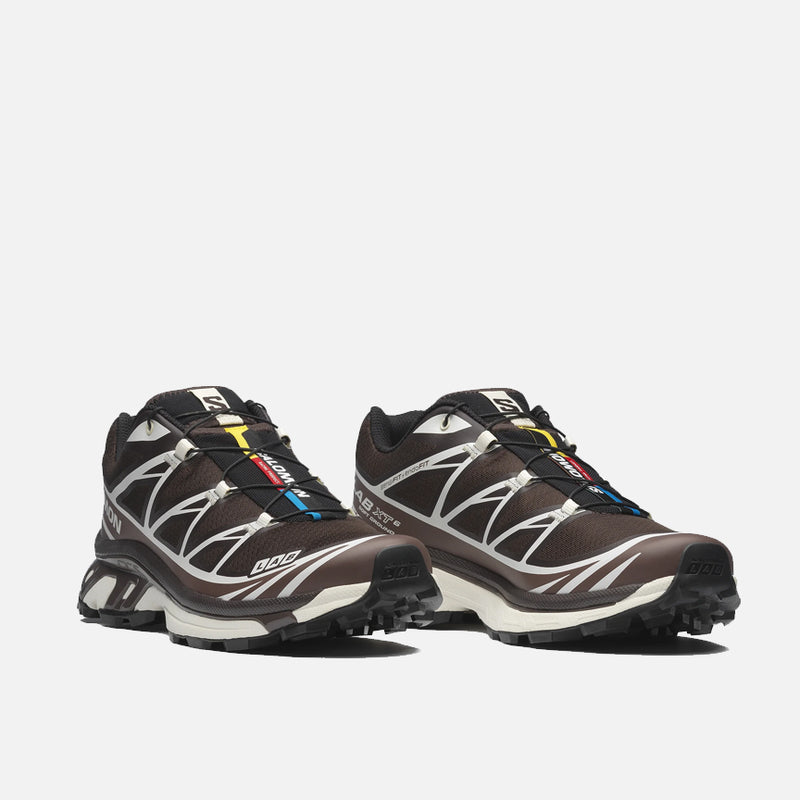 Salomon S-LAB XT-6 Men Women Outdoor Trail Running Shoes "Dark Brown White"