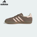 adidas Originals Gazelle Indoor Shoes "Dark Brown / Light Pink"-Classic sneakers，Adidas Women's Shoe Sale / Men's Shoe Sale