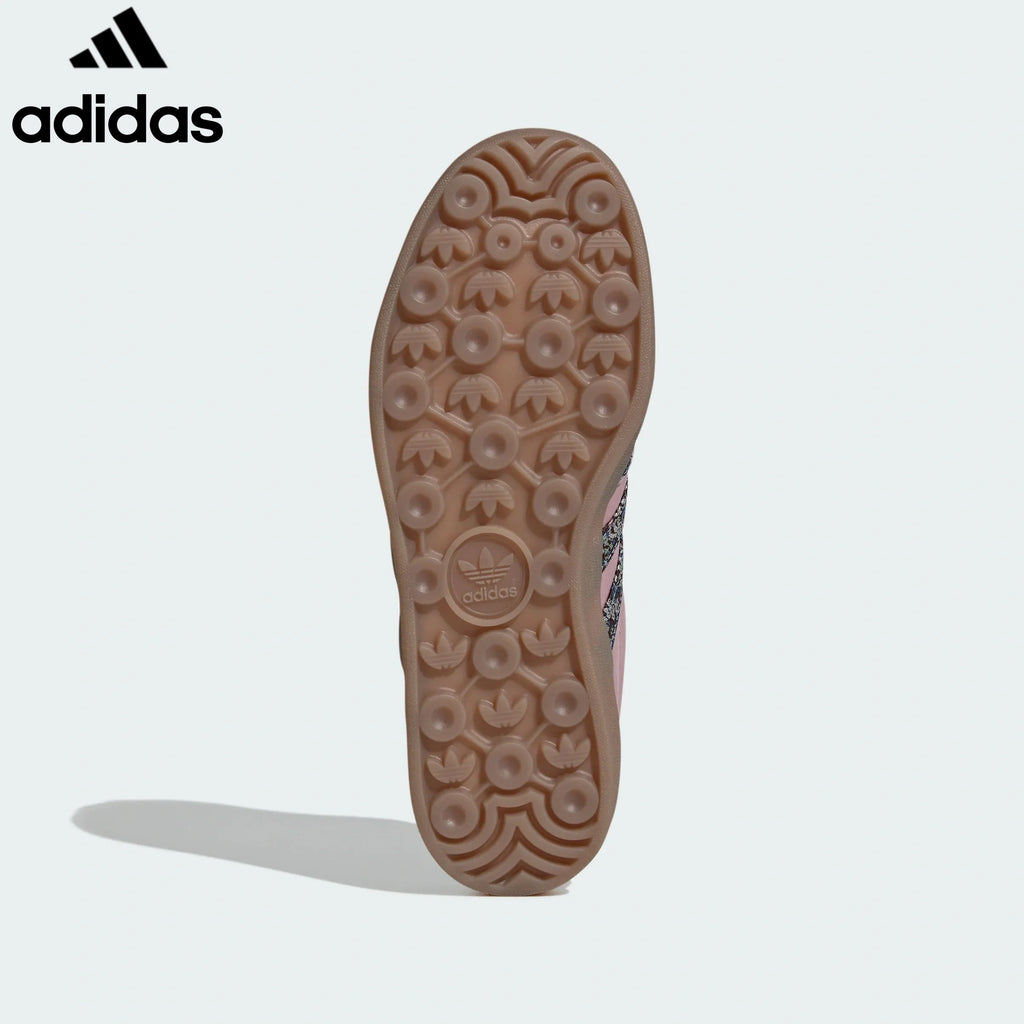 adidas Originals Gazelle Indoor Women's Suede Sneakers "Dusty Pink / Floral Print"-Classic sneakers，Adidas Women's Shoe Sale / Men's Shoe Sale