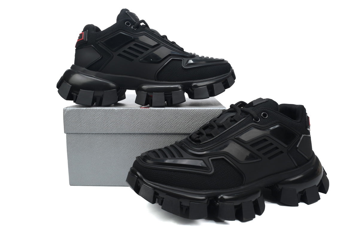 Prada Cloudbust Thunder Sneakers "Black"-Classic Casual Shoes/Women's Shoe Sale / Men's Shoe Sale