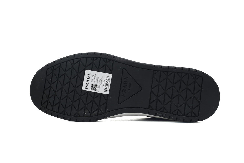 Prada Downtown Leather Low Sneakers "Black"-Classic Casual Shoes/Women's Shoe Sale / Men's Shoe Sale