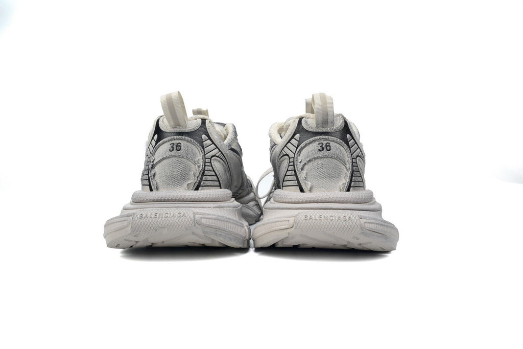 Balenciaga 3XL Sneaker "Beige Black"-retro thick sole dad shoes，Women's Shoe Sale / Men's Shoe Sale
