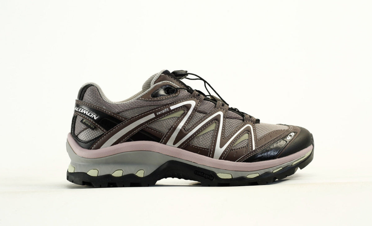 Salomon XT Quest GTX Outdoor Hiking Shoes "Brown Pink"- outdoor hiking shoes/Women's Shoe Sale / Men's Shoe Sale