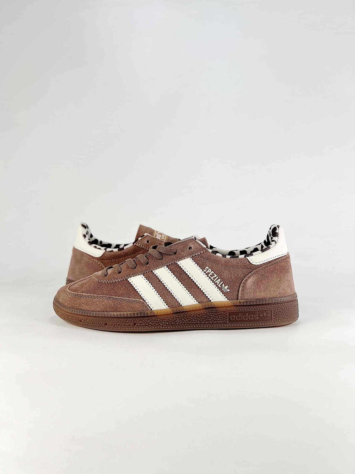 Adidas Originals Handball Spezial "Brown Leopard Gum" Sneakers-Classic sneakers，Adidas Women's Shoe Sale / Men's Shoe Sale