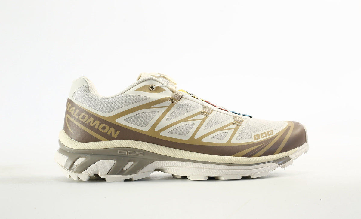 Salomon S-LAB XT-6 Men's Trail Running Hiking Shoes "Cream Khaki Brown"- outdoor hiking shoes/Women's Shoe Sale / Men's Shoe Sale