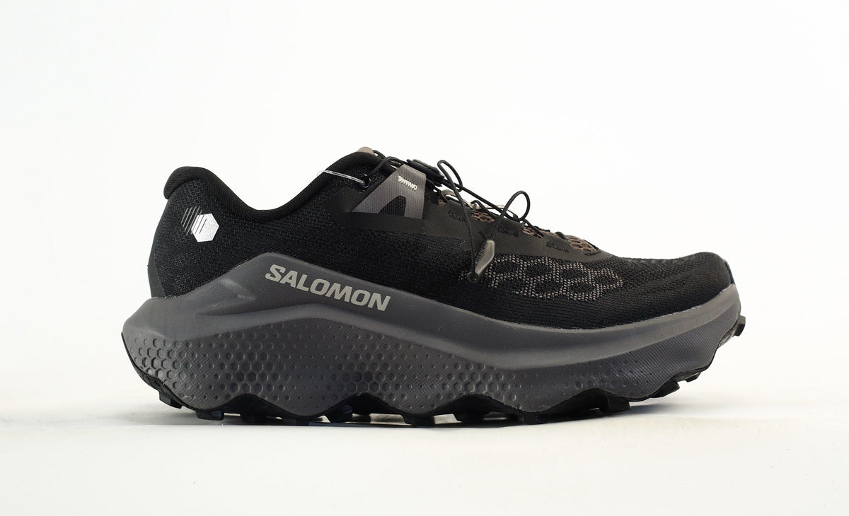 Salomon Ultra Glide 4 Men's Trail Running Shoes "Black / Magnet"- outdoor hiking shoes/Women's Shoe Sale / Men's Shoe Sale