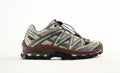 Salomon XT-Quest GORE-TEX Waterproof Trail Running & Hiking Shoes，“Black/Delicioso/Green Jacket”