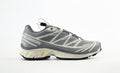 Salomon XT-6 GTX Men's Waterproof Trail Running Shoes "Grey Cream"- outdoor hiking shoes/Women's Shoe Sale / Men's Shoe Sale