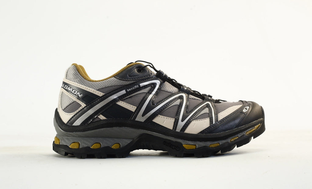Salomon XT Quest Outdoor Hiking Shoes "Black Grey Yellow"- outdoor hiking shoes/Women's Shoe Sale / Men's Shoe Sale