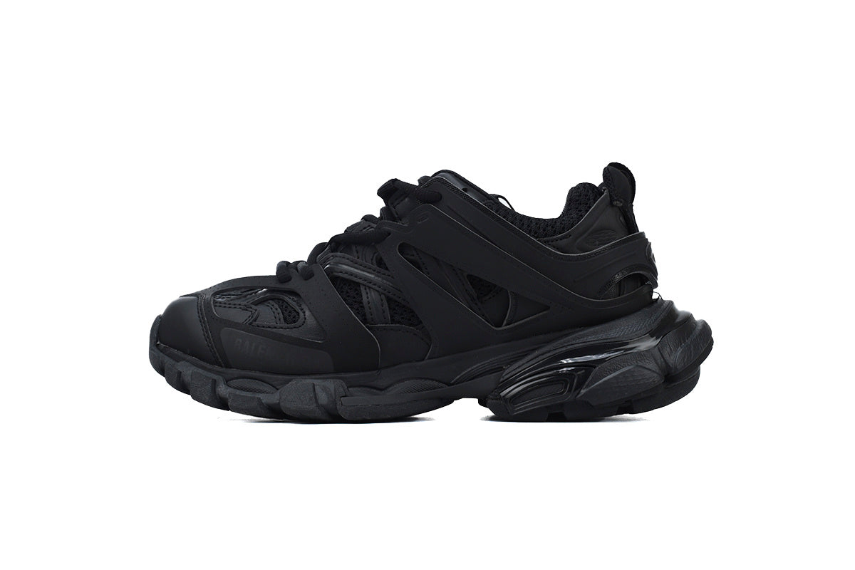 Balenciaga Track Trainer Sneakers "All Black"-retro thick sole dad shoes，Women's Shoe Sale / Men's Shoe Sale