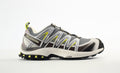 Salomon XA Pro 3D "Grey Brown Lime"- outdoor hiking shoes/Women's Shoe Sale / Men's Shoe Sale