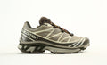 Salomon XT-6 GTX Trail Running Shoes "Khaki Brown"- outdoor hiking shoes/Women's Shoe Sale / Men's Shoe Sale
