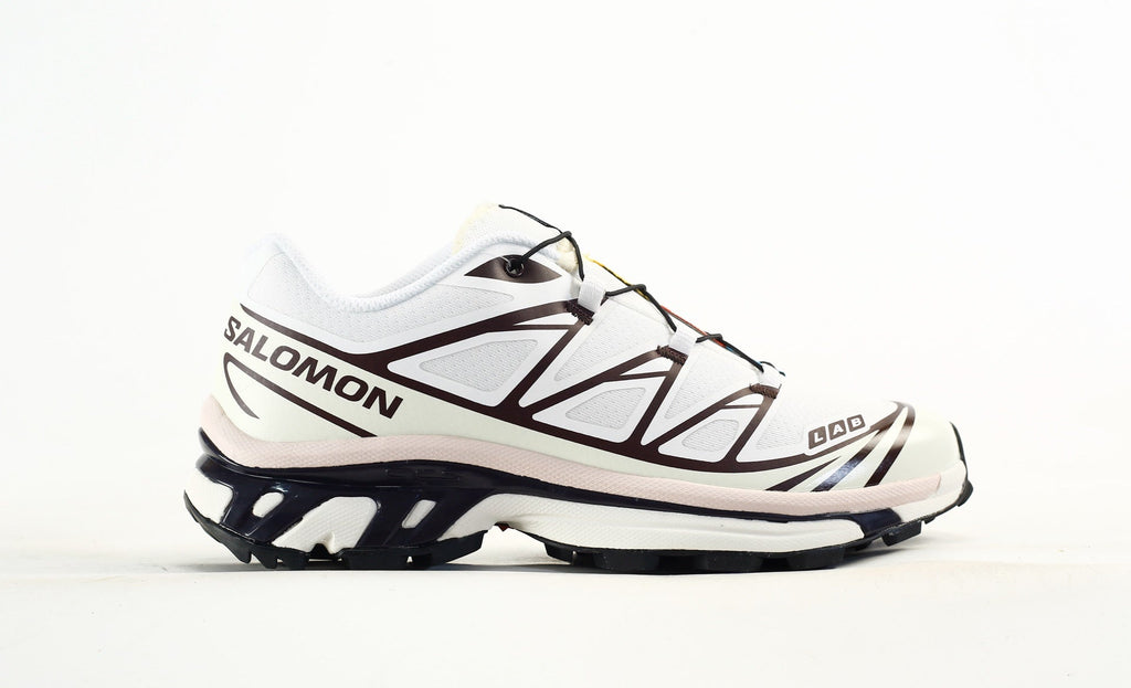 Salomon S-LAB XT-6 Men Women Outdoor Trail Running Shoes "White Coffee Light Pink"