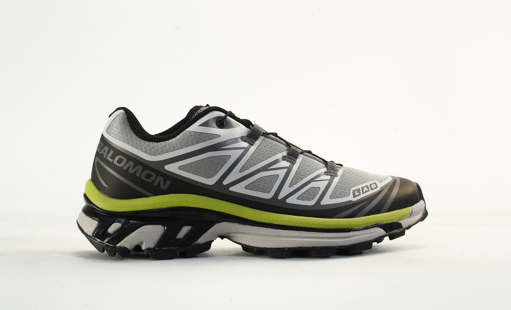 Salomon S-LAB XT-6 Men Women Outdoor Trail Running Shoes "Gray Black Lime Green"