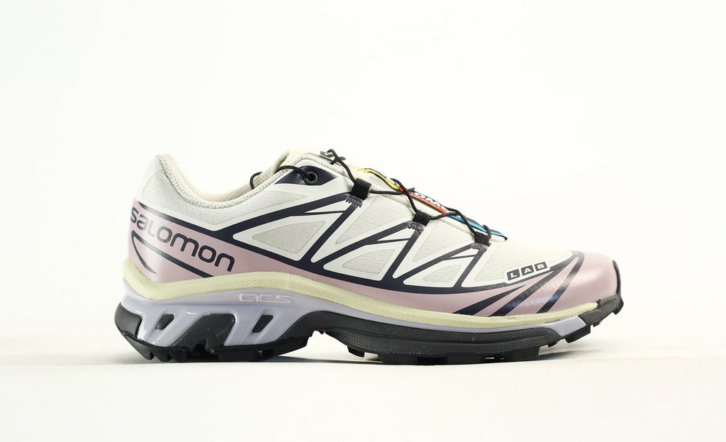 Salomon S-LAB XT-6 Men's Trail Running Shoes "Off White Dusty Pink"- outdoor hiking shoes/Women's Shoe Sale / Men's Shoe Sale