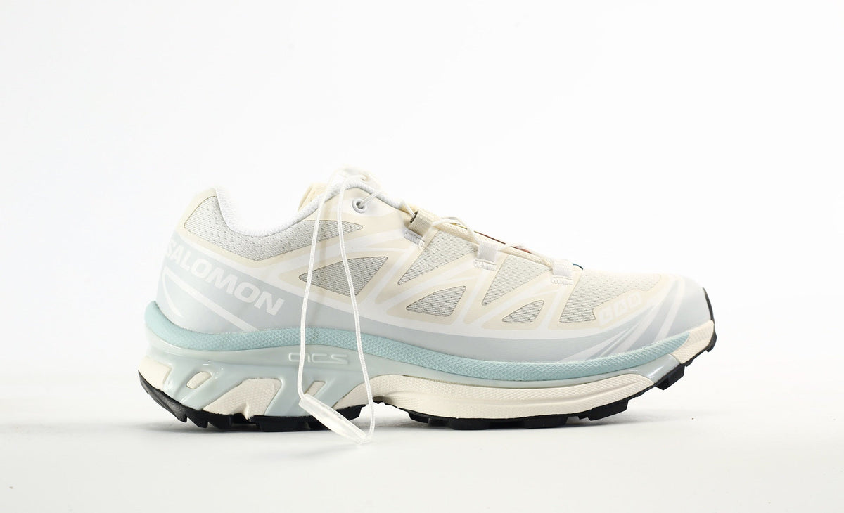 Salomon S-LAB XT-6 Men's Outdoor Trail Running Shoes "White Light Blue"- outdoor hiking shoes/Women's Shoe Sale / Men's Shoe Sale