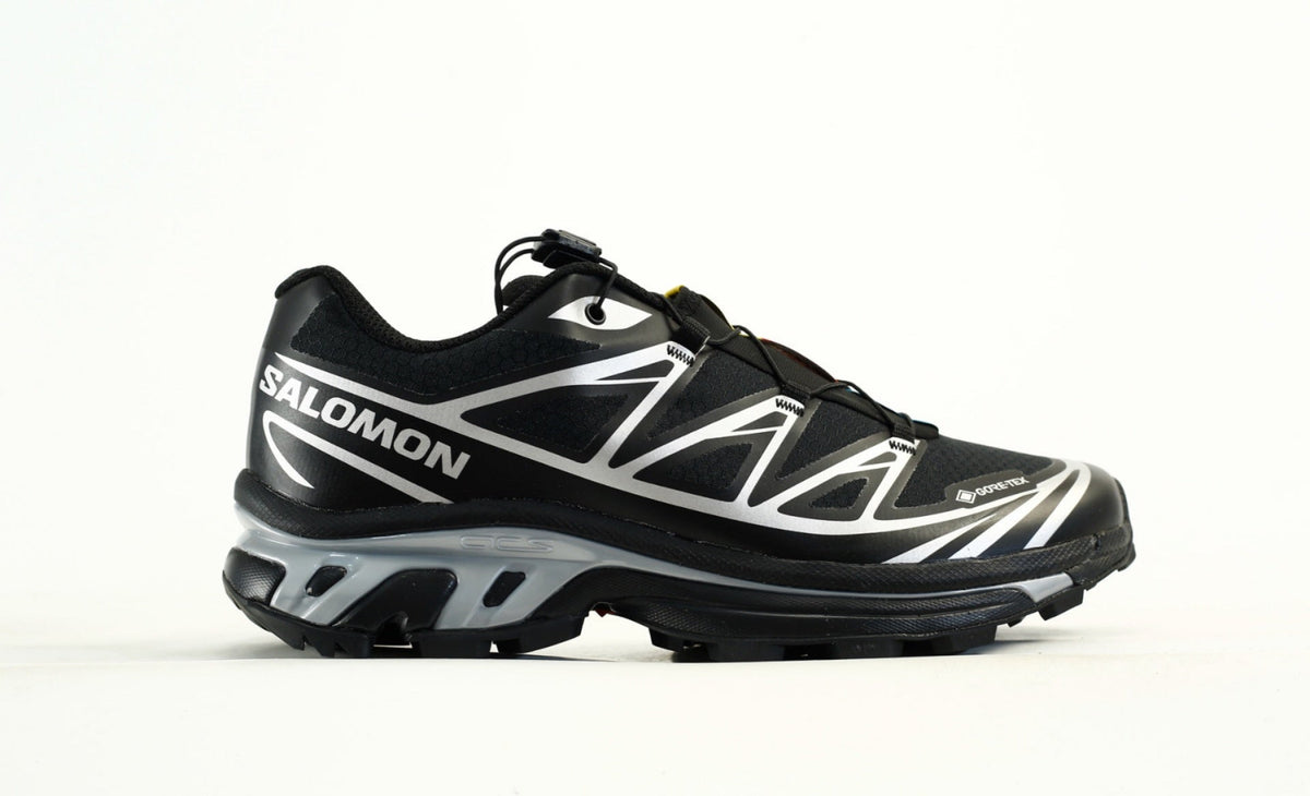 Salomon XT-6 GTX Men Women Waterproof Outdoor Trail Running Hiking Shoes "Black Silver"