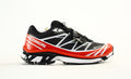 Salomon XT-6 GTX Men's Trail Running Hiking Shoes "Black Red White"- outdoor hiking shoes/Women's Shoe Sale / Men's Shoe Sale