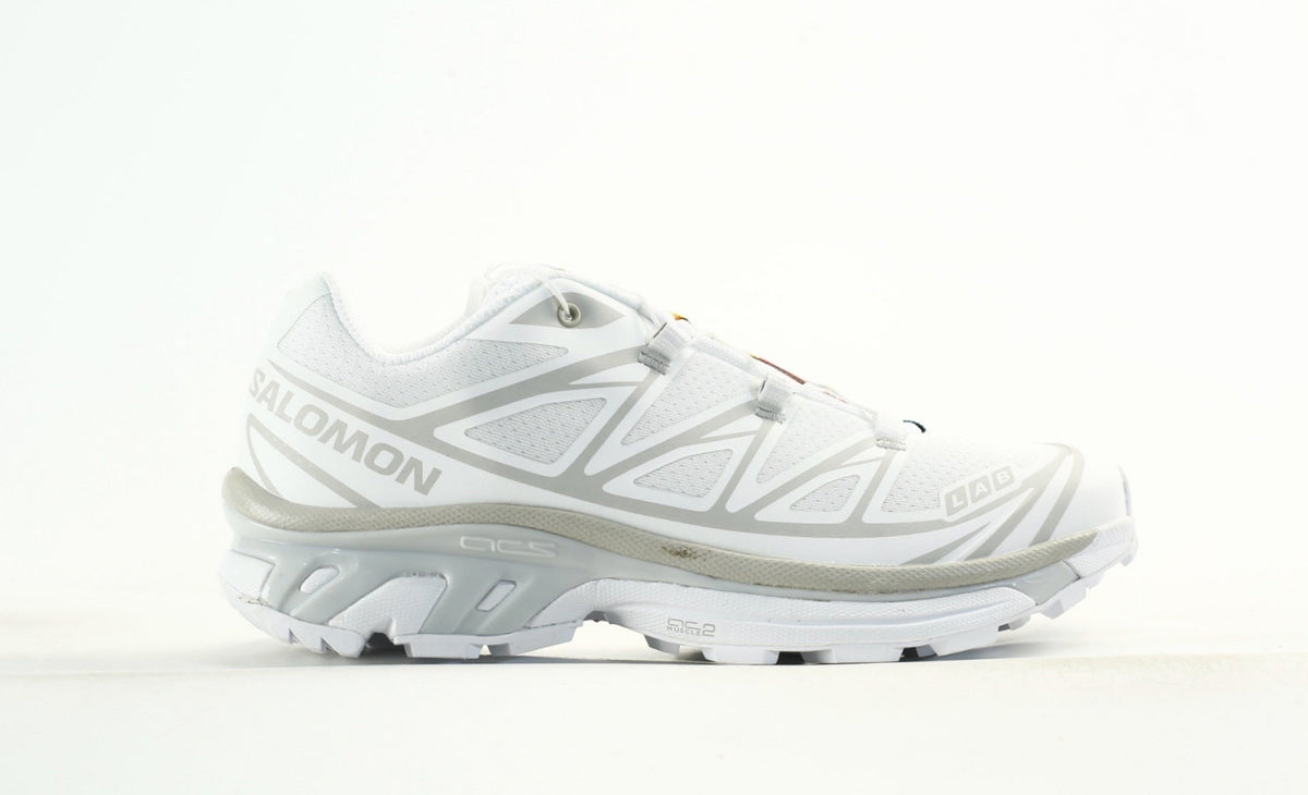 Salomon XT-6 S-LAB Men Women Outdoor Trail Hiking Shoes "White Silver"