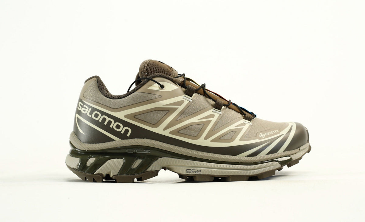 Salomon XT Quest Outdoor Hiking Shoes "White & Brown"- outdoor hiking shoes/Women's Shoe Sale / Men's Shoe Sale