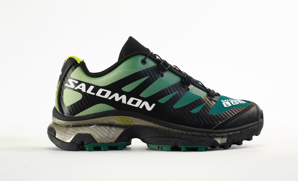 Salomon XT-4 S/LAB OG Men's Trail Running Sneakers "Black Teal Green"- outdoor hiking shoes/Women's Shoe Sale / Men's Shoe Sale