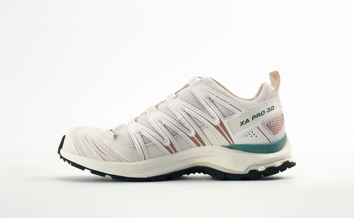 Salomon XA PRO 3D Trail Running Shoes "Cream Pink Green"- outdoor hiking shoes/Women's Shoe Sale / Men's Shoe Sale