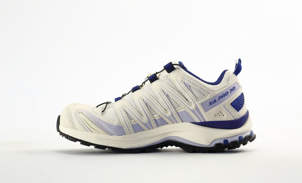 Salomon XA PRO 3D "Cream White Blue"- outdoor hiking shoes/Women's Shoe Sale / Men's Shoe Sale