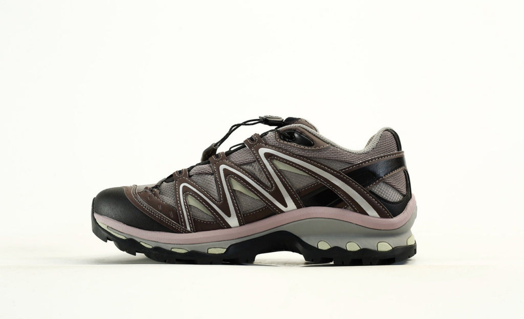 Salomon XT Quest GTX Outdoor Hiking Shoes "Brown Pink"- outdoor hiking shoes/Women's Shoe Sale / Men's Shoe Sale