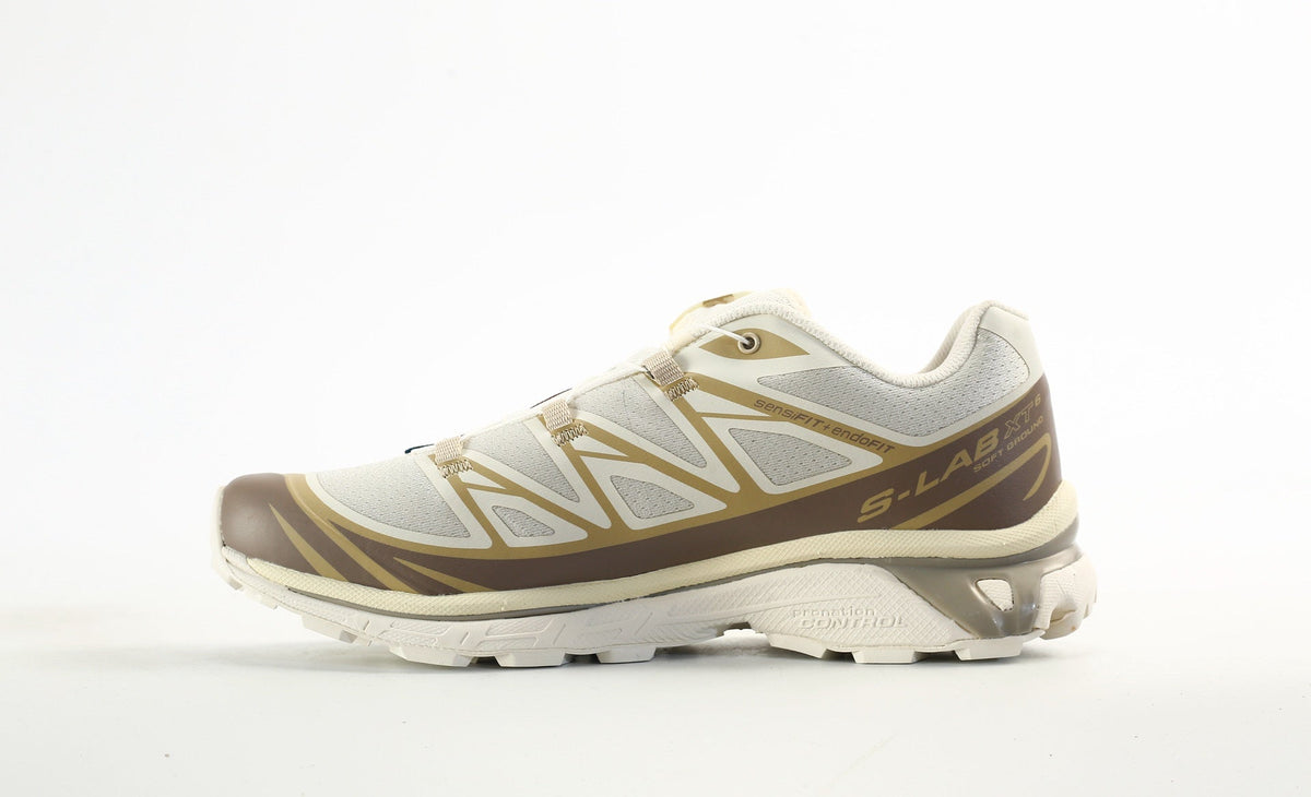 Salomon S-LAB XT-6 Men's Trail Running Hiking Shoes "Cream Khaki Brown"- outdoor hiking shoes/Women's Shoe Sale / Men's Shoe Sale